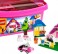 briques legos rose