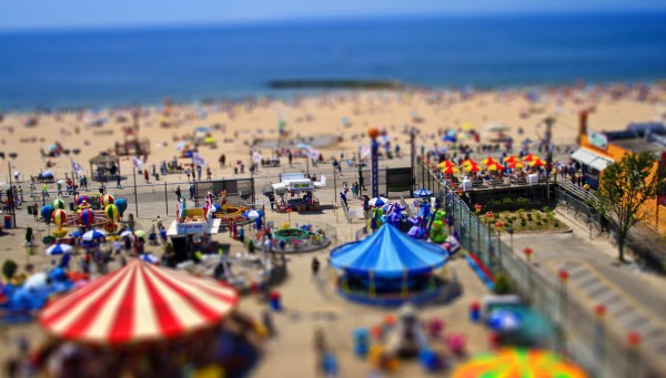 effet tilt-shift en photo