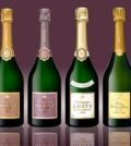 variété de bouteilles de champagne