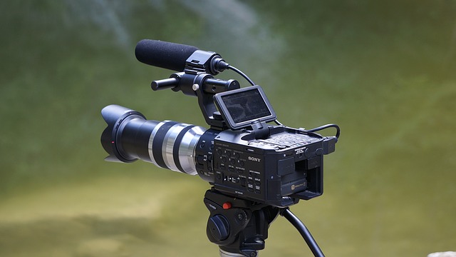 scéne réalisée lors d'une vidéo d'entreprise