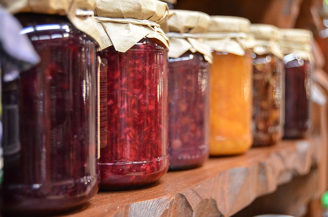 pots de confiture