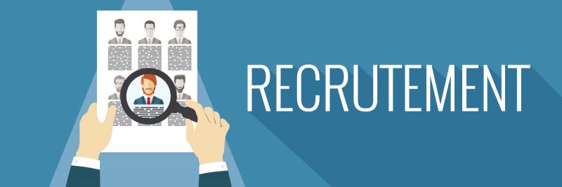 dessins symbolisant le recrutement