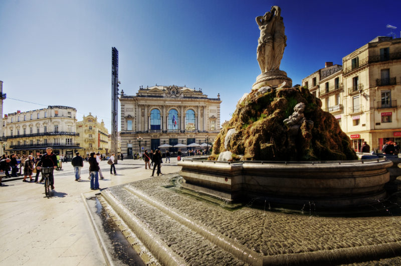 Place de la comédie Montpellier
