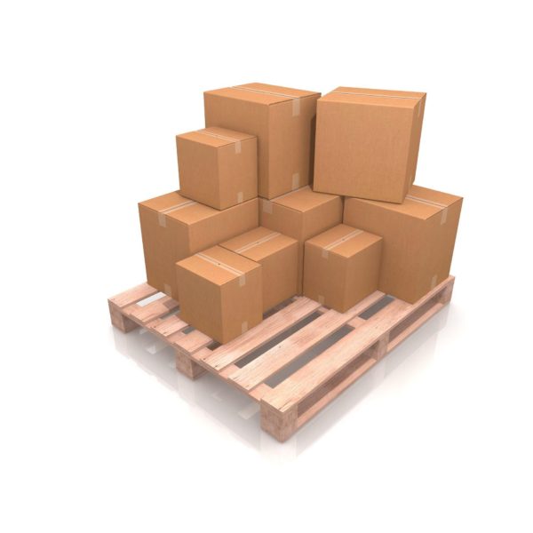 produits dans du carton