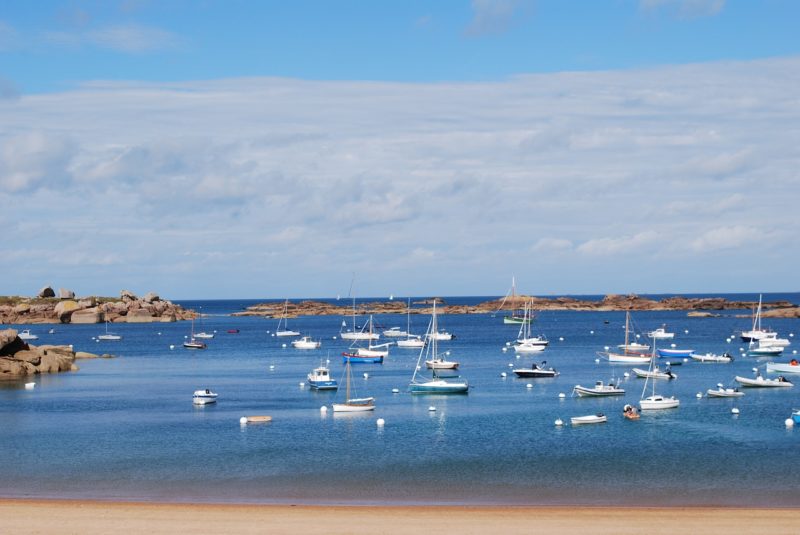 plage en bretagne
