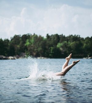 natation pendant la canicule