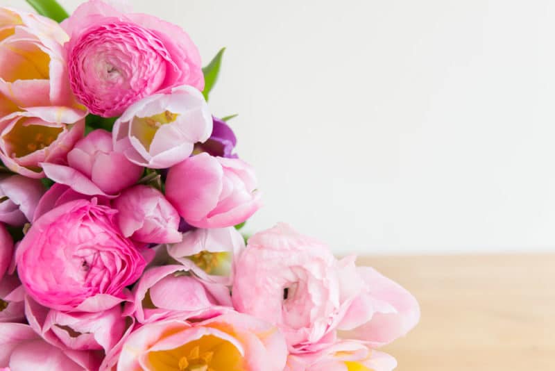 fleurs pour sa belle mère