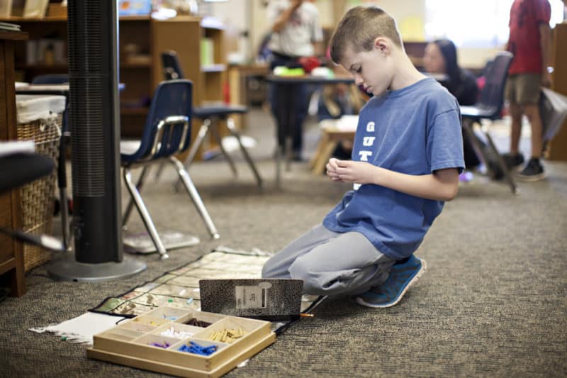 autonomie école Montesssori
