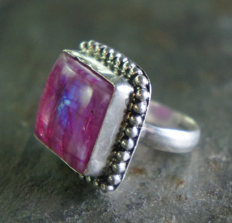 bague labradorite