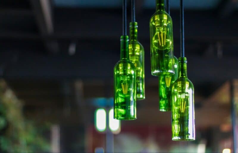 lampe en bouteille