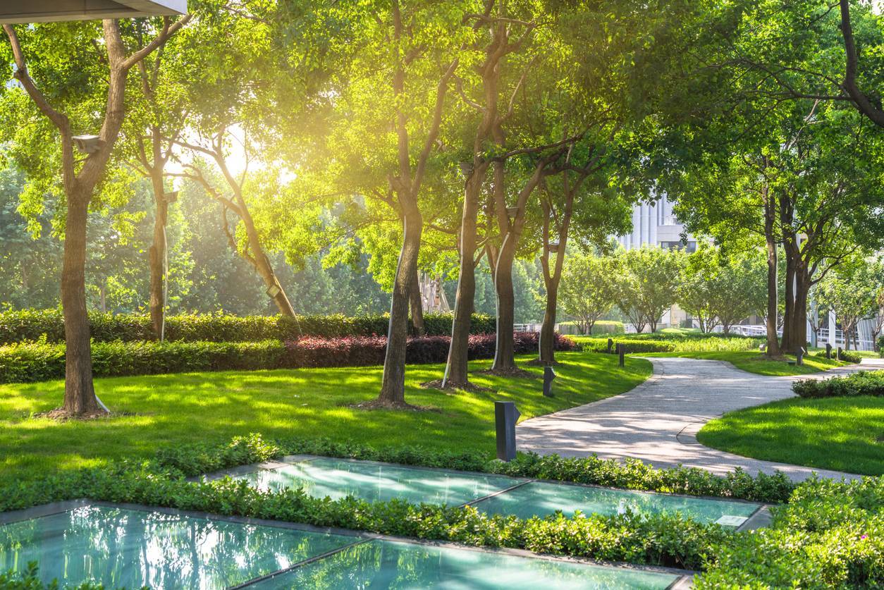 idées pour allées de jardin mairie