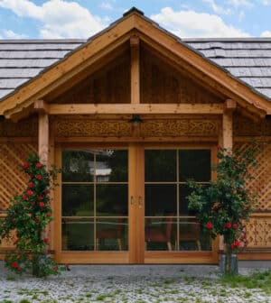 maison en bois