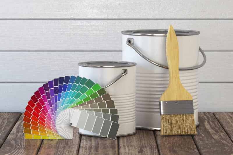 types de peinture