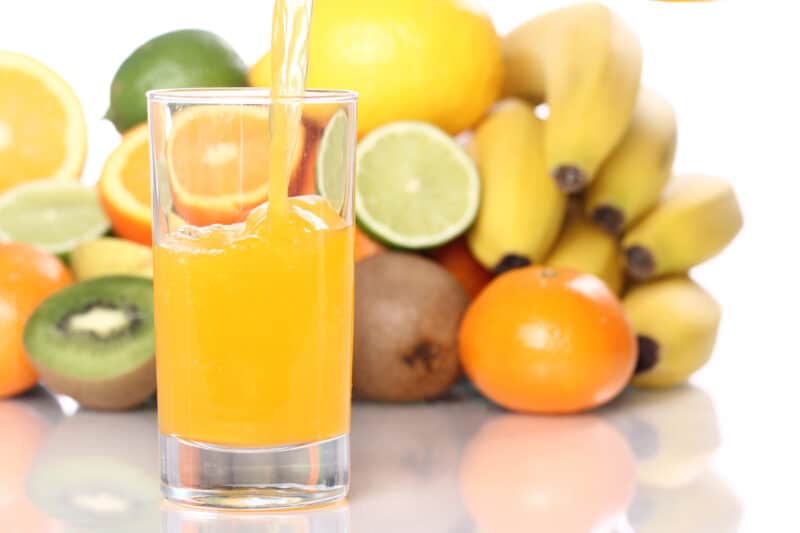 jus de fruits contient le plus de cuivre