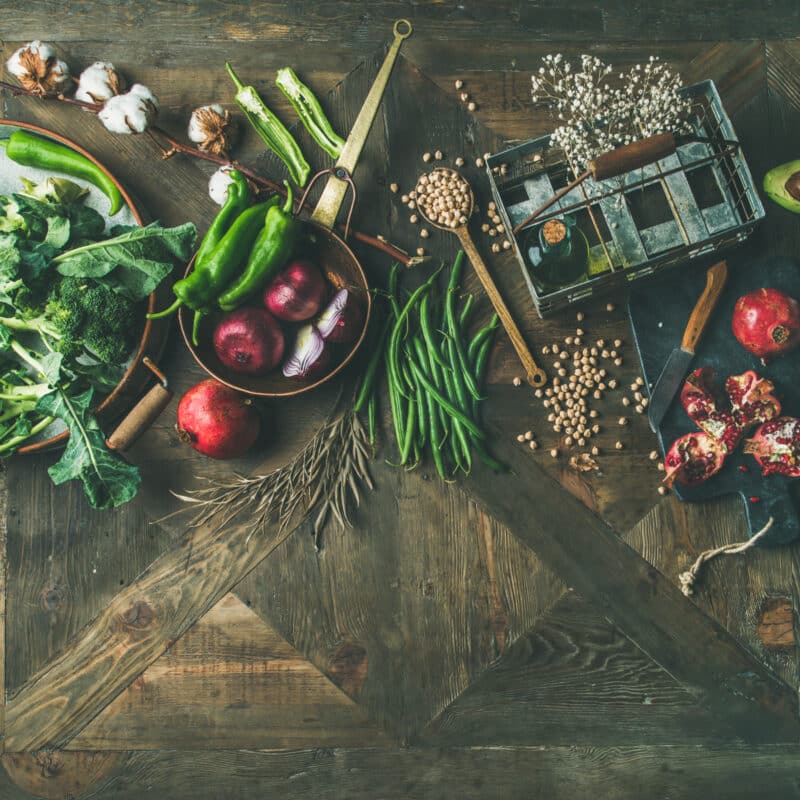 légume contient le plus de vitamines B2