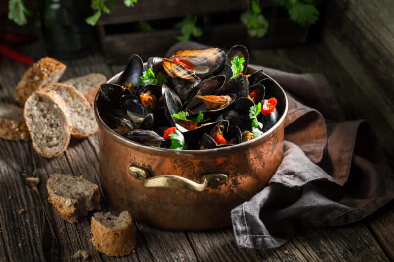 Combien de moules par personnes la quantité idéale en kilos / grammes