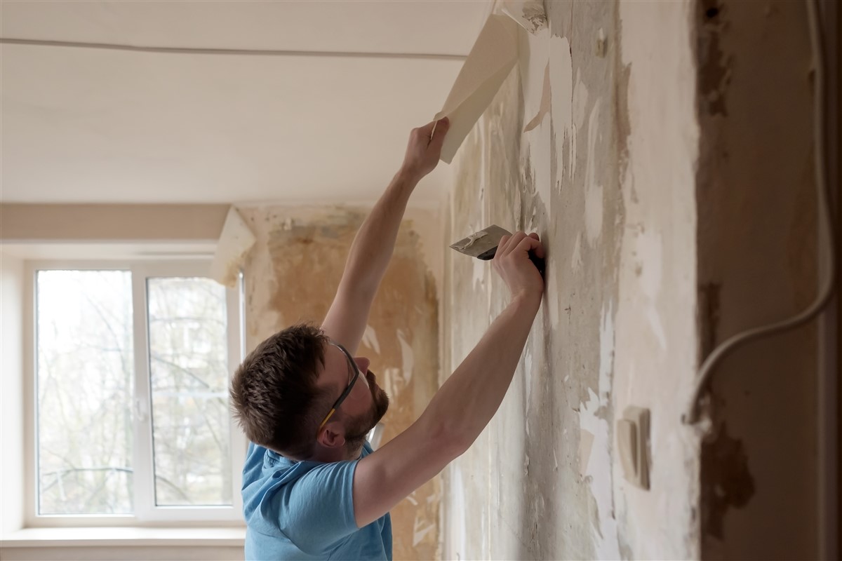 taches sur les murs