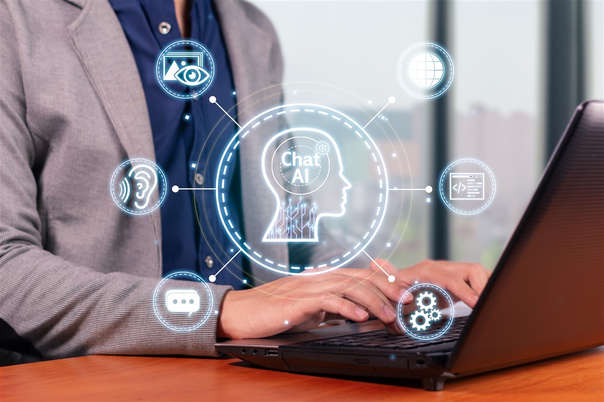 utilisation d'un logiciel IA