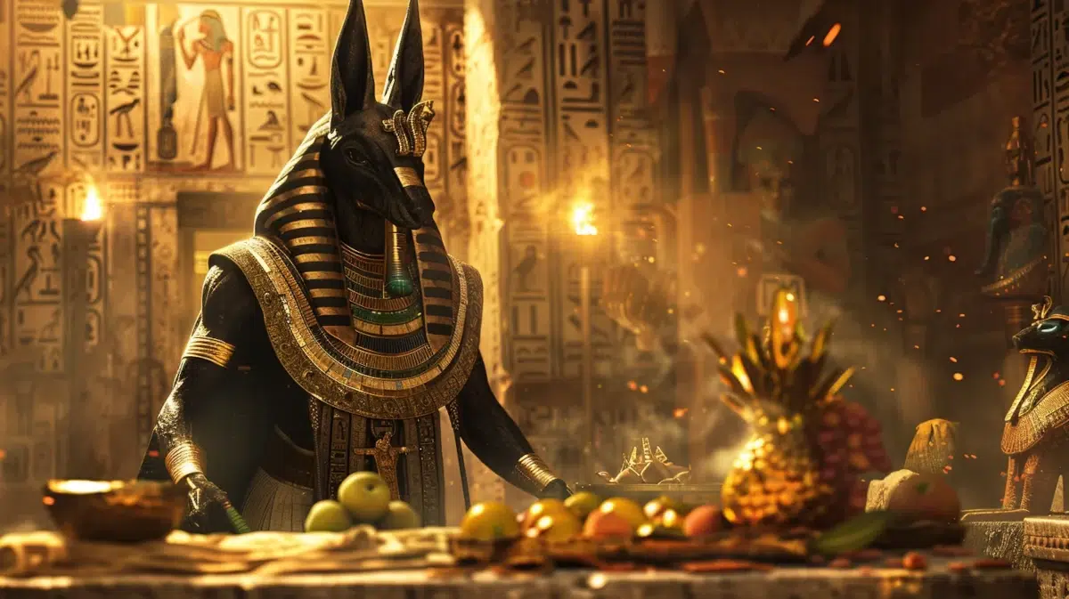 divinité canine anubis