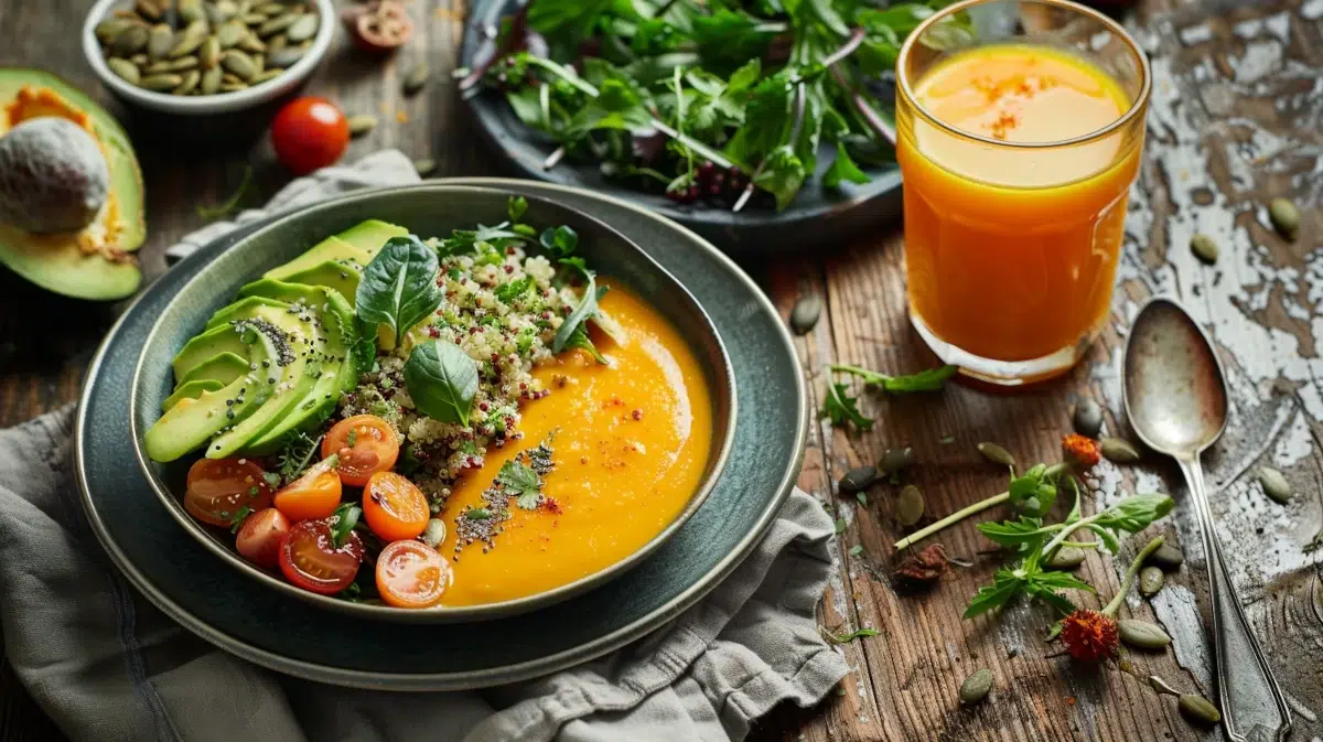 Le menu vegan Spé 3