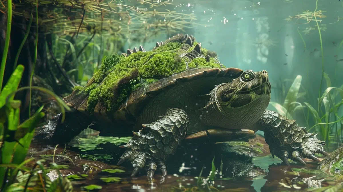 tortue alligator