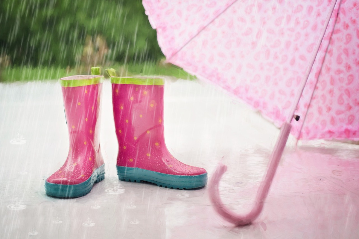 vêtements de pluie adéquats