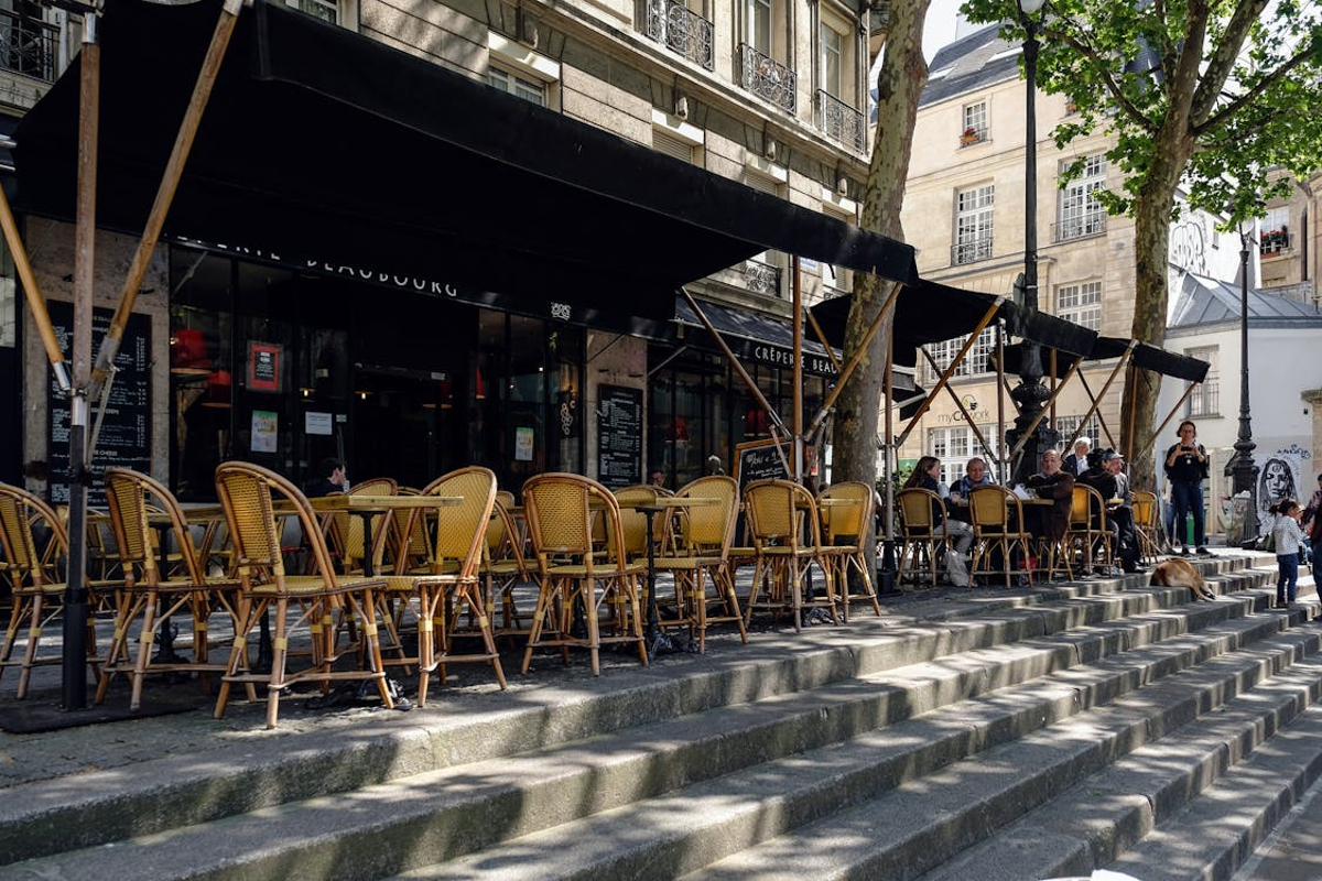 manger en extérieur