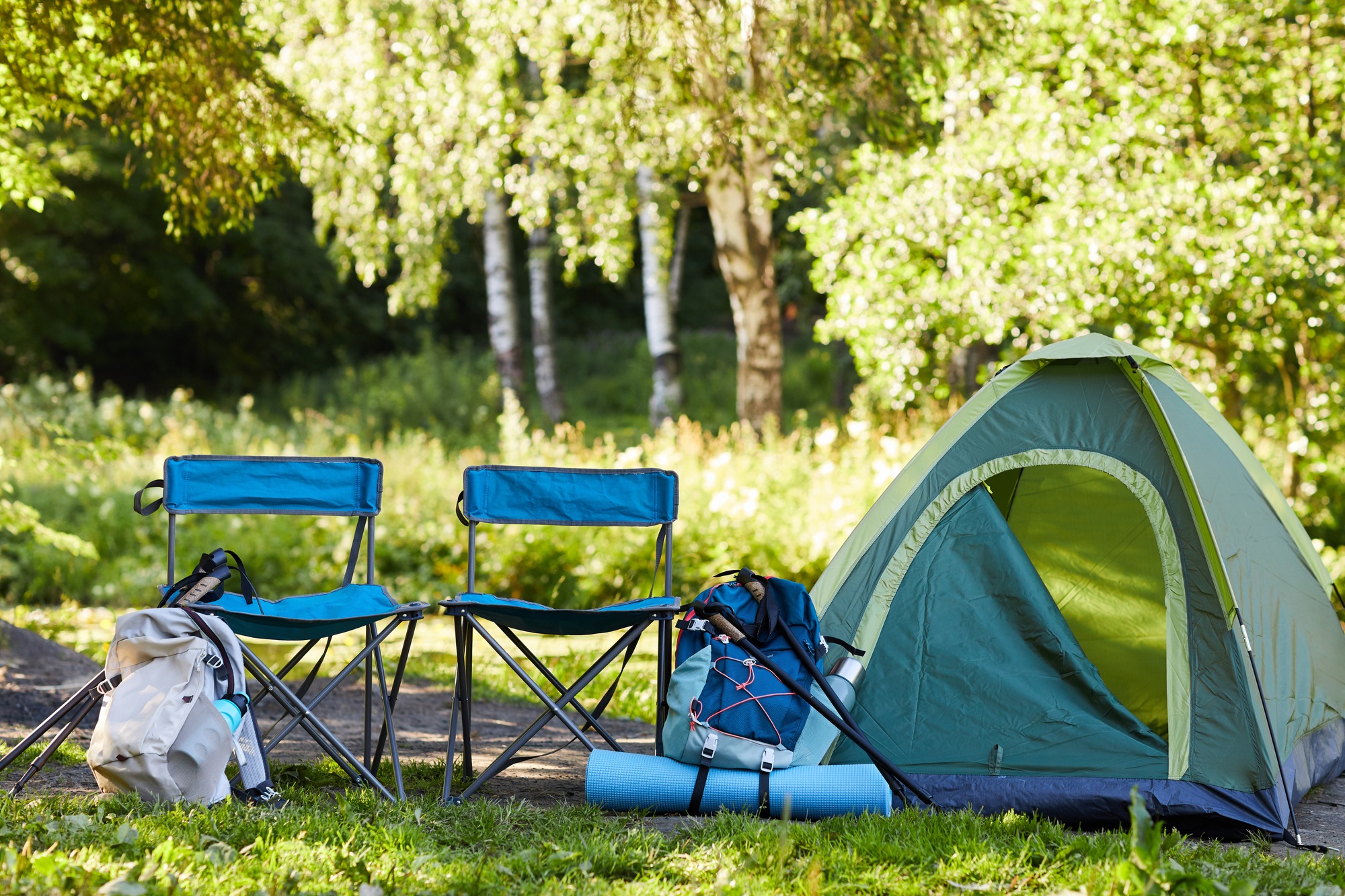 camper en pleine nature