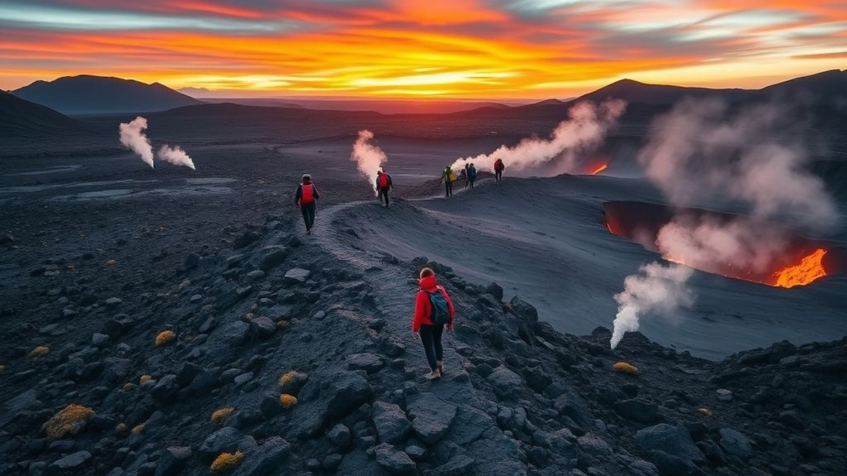 treks volcaniques