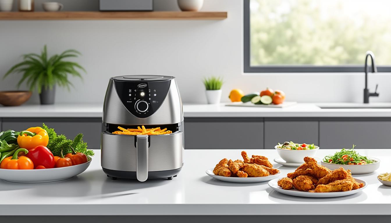 découvrez des recettes légères et savoureuses avec l'air fryer moulinex. profitez de repas sans culpabilité tout en préservant le goût et la texture. transformez votre cuisine avec des plats sains et faciles à préparer.