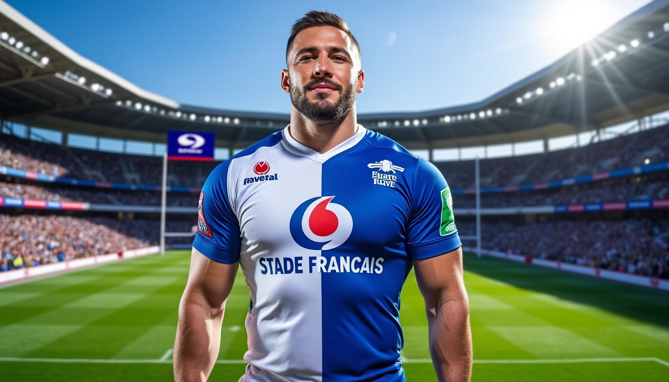 explorez le nouveau maillot du stade français orné de la fleur de lys, un design unique qui séduit les supporters cette saison. alliez tradition et style sur et en dehors du terrain !