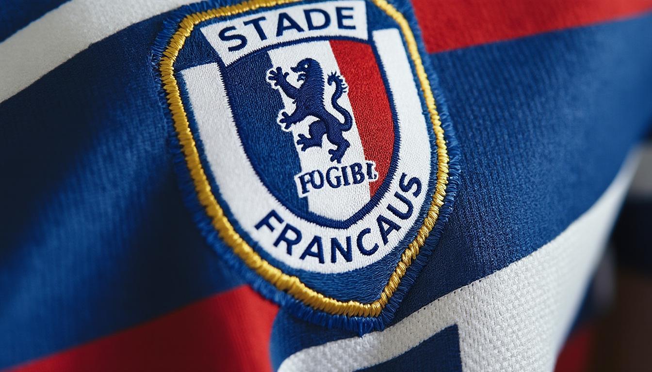 explorez le nouveau maillot du stade français orné d'une élégante fleur de lys, une pièce tendance et emblématique qui séduit les fans cette saison. disponible dès maintenant !