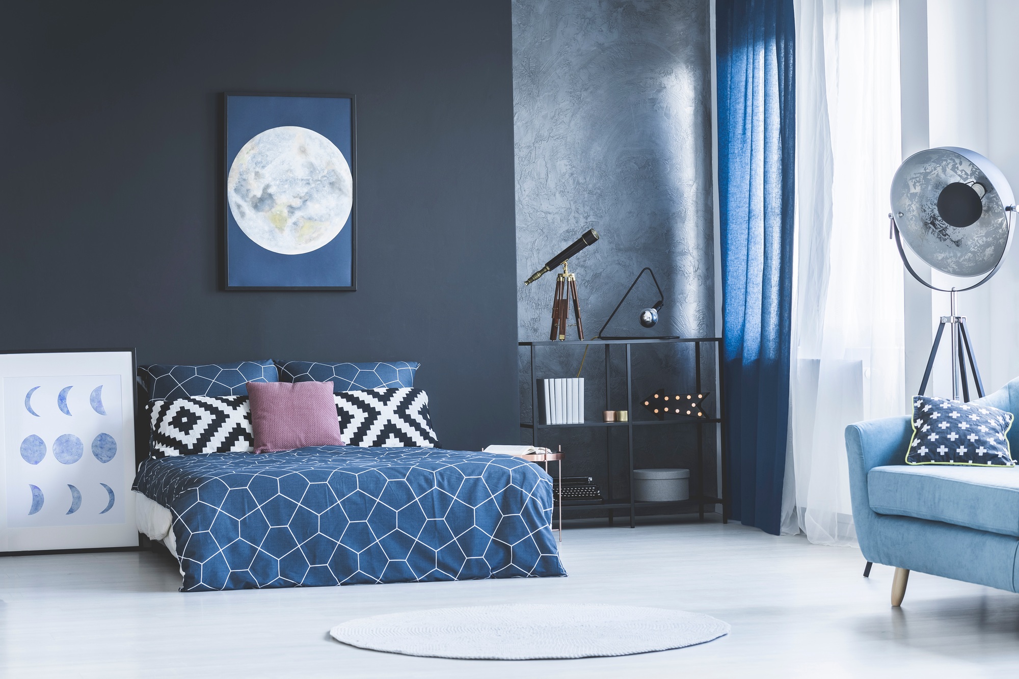 draps à motifs