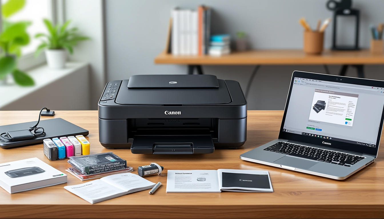 découvrez comment installer facilement votre imprimante canon mg3650 grâce à notre mode d'emploi complet et détaillé. suivez pas à pas toutes les étapes pour une installation rapide sur windows ou mac.