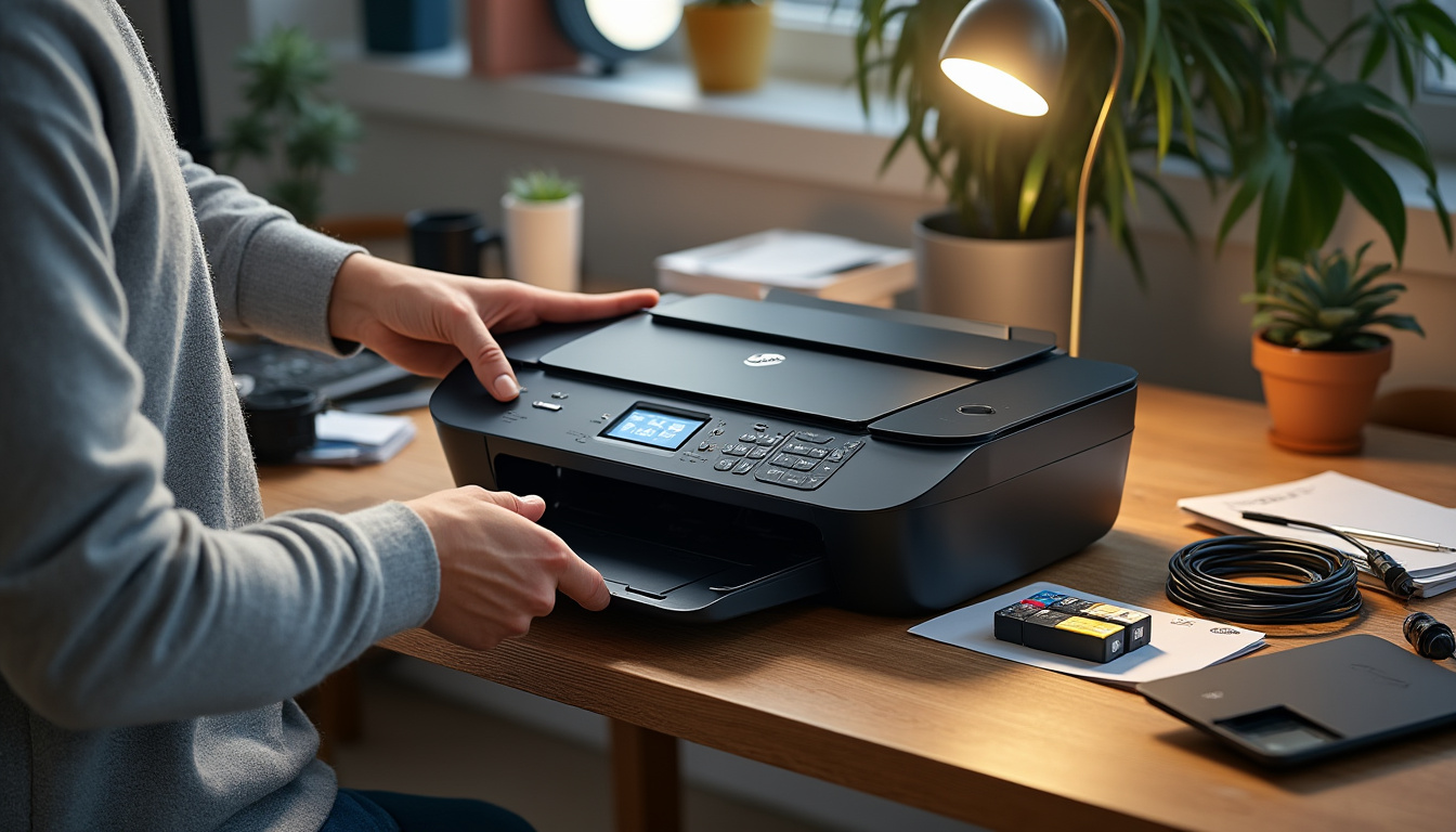 Installation imprimante Canon MG3650 : mode d'emploi complet et