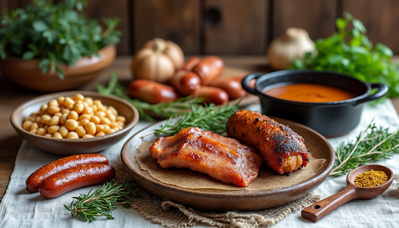 découvrez la recette authentique du cassoulet de pierre perret, un plat traditionnel et réconfortant à partager en famille ou entre amis. suivez ses astuces pour un cassoulet savoureux et généreux !