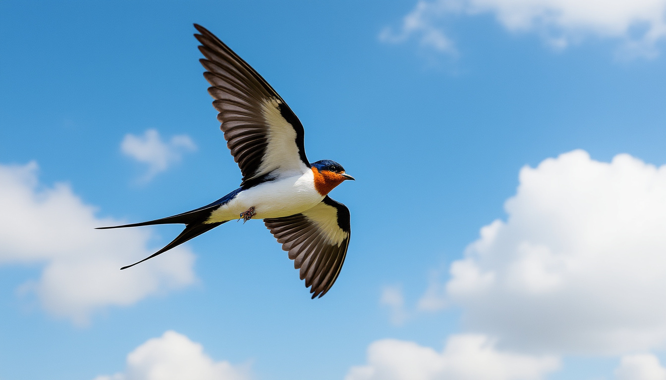 découvrez comment la vitesse impressionnante de l'hirondelle incarne la liberté et l'agilité en plein vol, faisant de cet oiseau un véritable symbole de grâce et de mouvement dans la nature.
