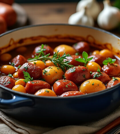 découvrez le cassoulet de cyril lignac et laissez-vous emporter par un voyage culinaire authentique au cœur du sud-ouest de la france. savourez une recette traditionnelle revisitée par le célèbre chef, pour un moment gourmand et convivial.
