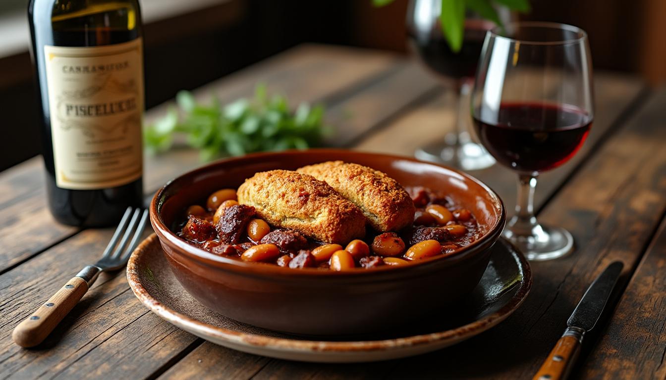 découvrez les recommandations d'experts pour choisir le meilleur vin à associer avec un cassoulet de castelnaudary. profitez des conseils avisés pour sublimer ce plat traditionnel avec des accords mets-vins parfaits.