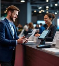 découvrez pourquoi la fonctionnalité d'une banque d'accueil pour stand est essentielle dans l'organisation d'événements, en facilitant l'accueil, l'information et la gestion des visiteurs.