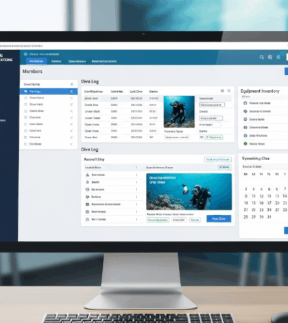 logiciel de gestion d'associations de plongée