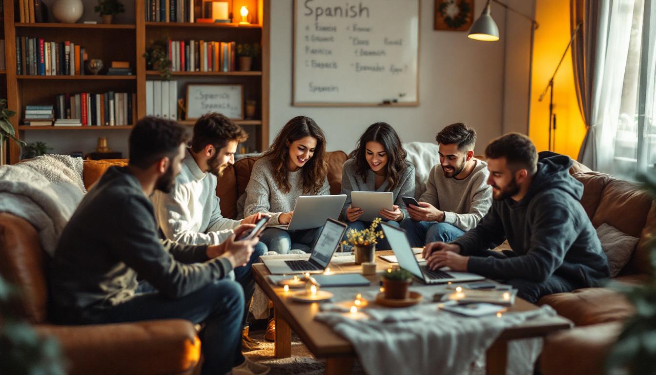 découvrez les avantages d'une formation en espagnol en ligne, offrant flexibilité, interactivité et apprentissage personnalisé, comparée aux méthodes traditionnelles.