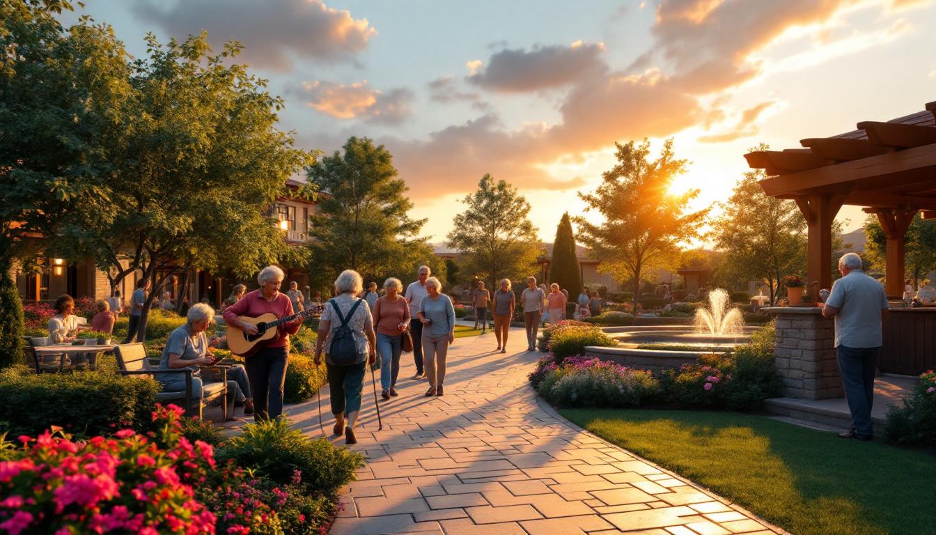 trouvez la résidence senior idéale qui offre à la fois confort et sécurité pour une vie sereine et agréable.