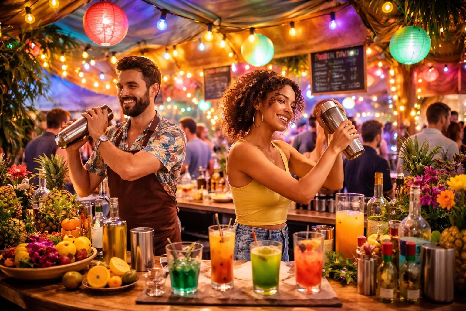 découvrez les secrets d'un bar éphémère à cocktails qui éblouira vos invités avec des créations originales et une ambiance unique.