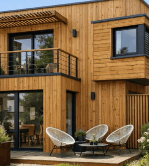 maison bois à Nantes