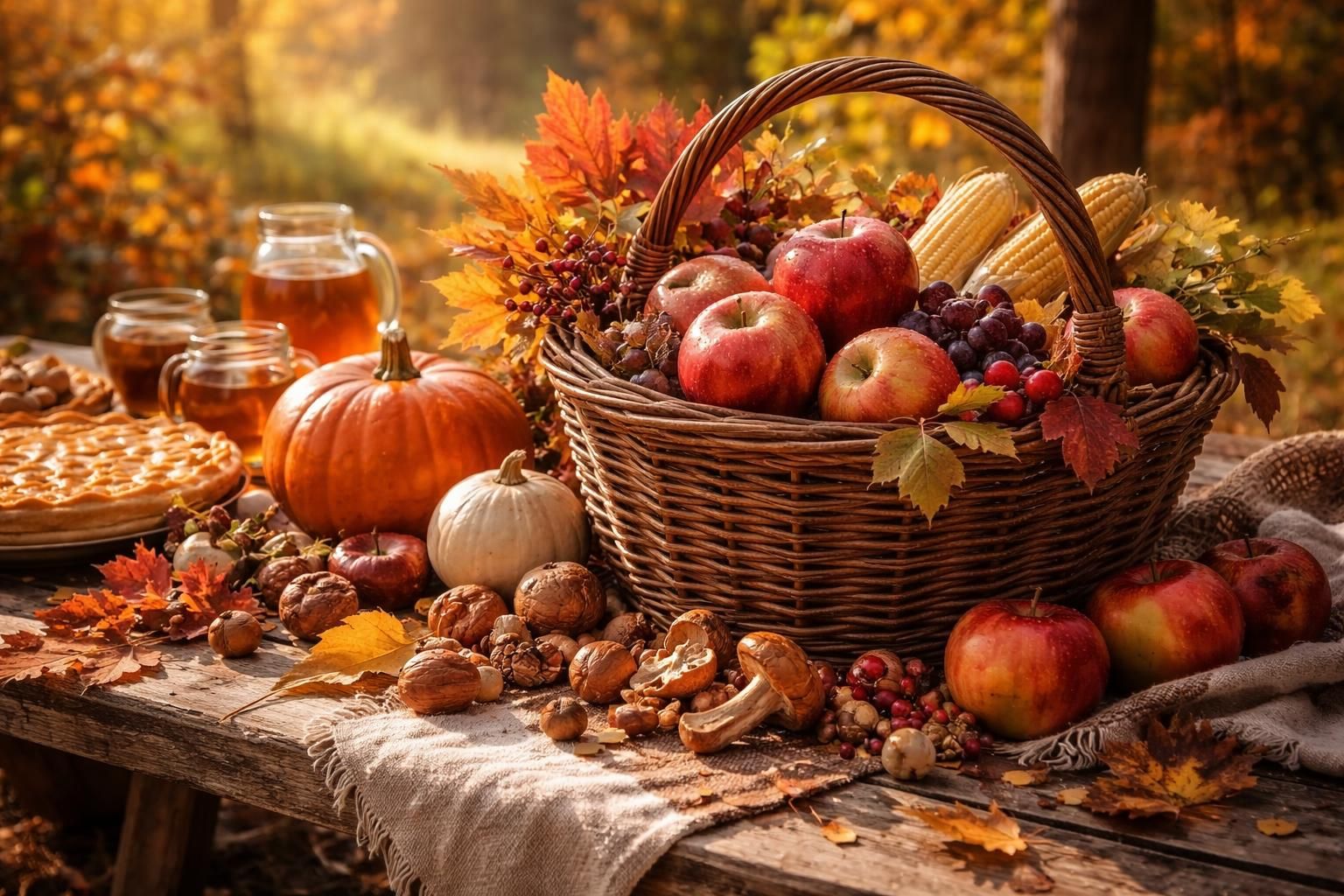 explorez le champ lexical de l'automne et plongez dans ses couleurs chaleureuses ainsi que ses saveurs gourmandes qui évoquent la saison.
