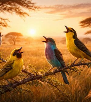 découvrez les chants mélodieux des oiseaux de savane et laissez-vous émerveiller par cette symphonie naturelle unique à ne pas manquer.