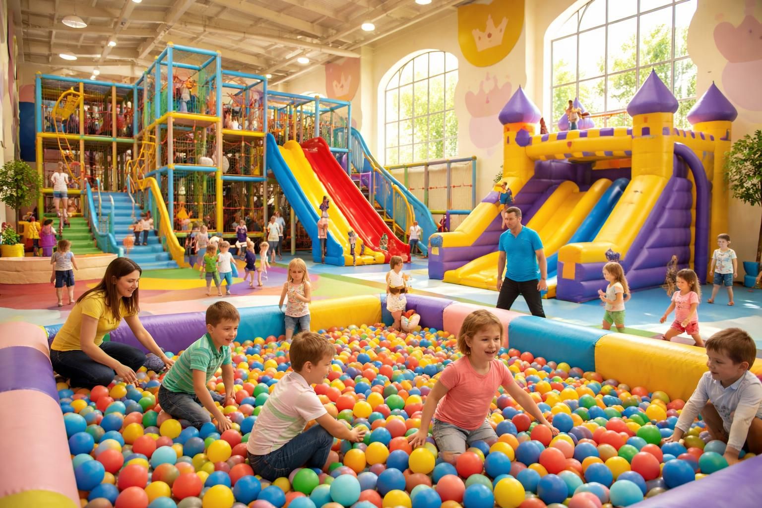 découvrez royal kids toulon à hyères, un parc indoor d'activités ludiques et sécurisé pour enfants, offrant des aires de jeux, structures gonflables et animations adaptées à tous les âges.