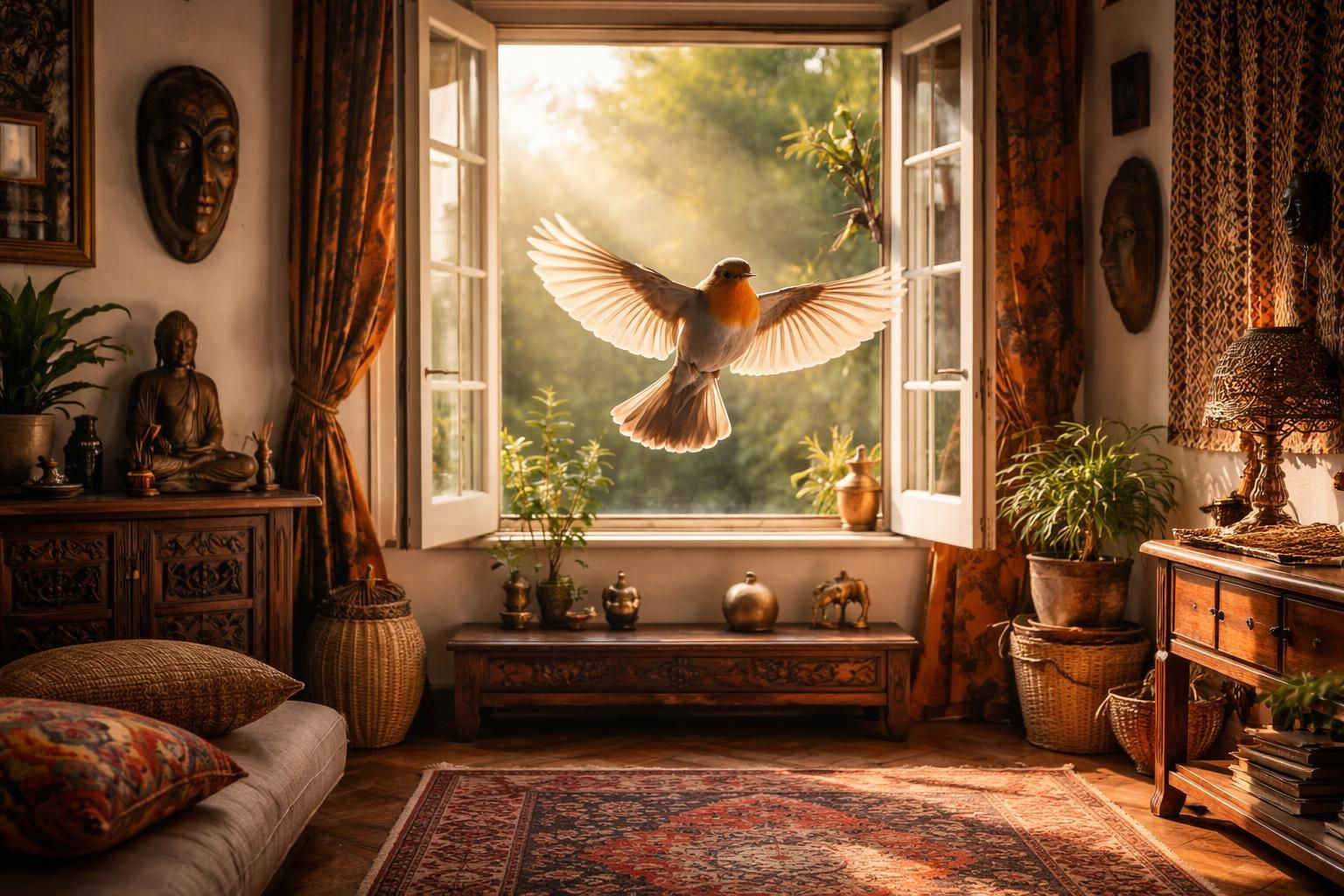découvrez la signification symbolique de l'entrée d'un oiseau dans la maison à travers différentes cultures et traditions, et ce que ce phénomène peut représenter spirituellement.