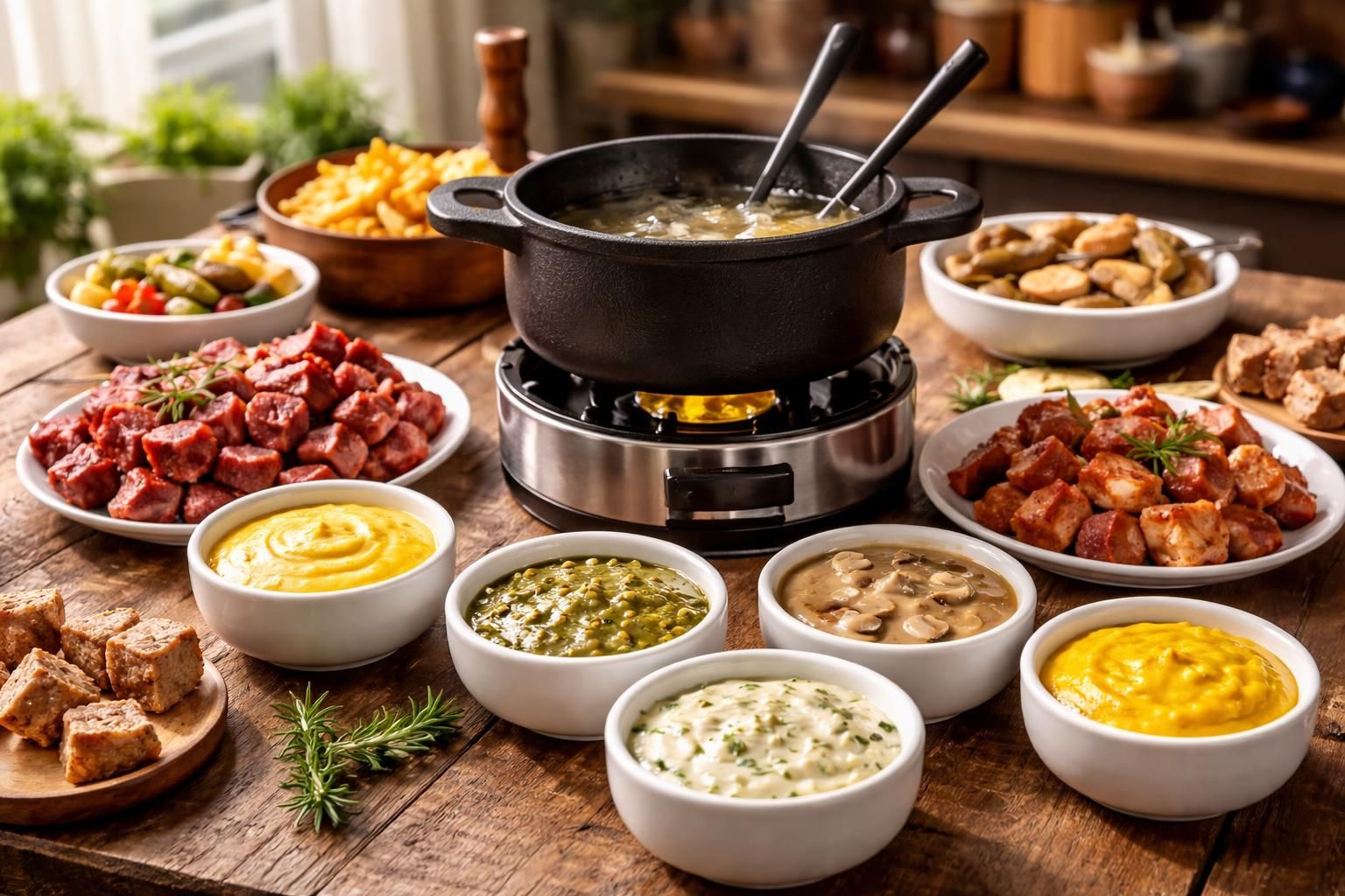 découvrez notre sélection de sauces savoureuses pour fondue bourguignonne qui raviront et surprendront vos invités à coup sûr !